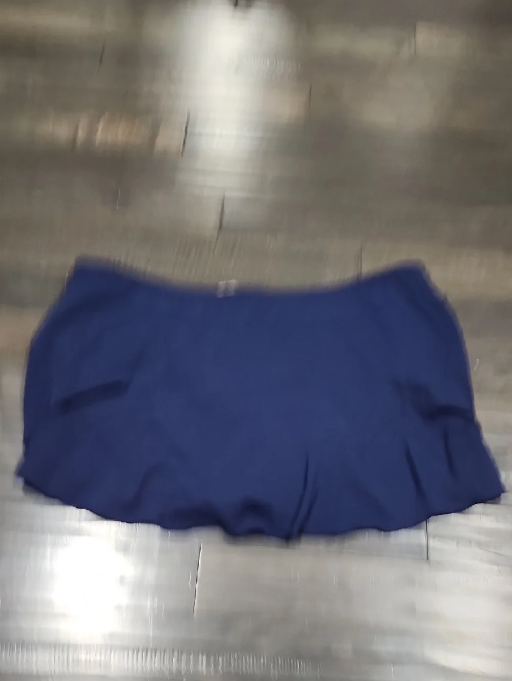 Land's End Navy Blue Swim Skirt